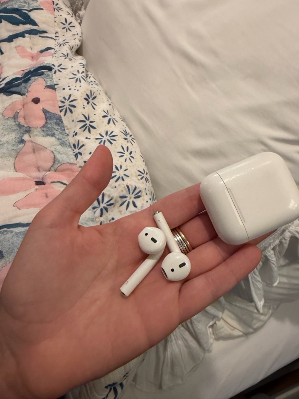 AirPods with charging case